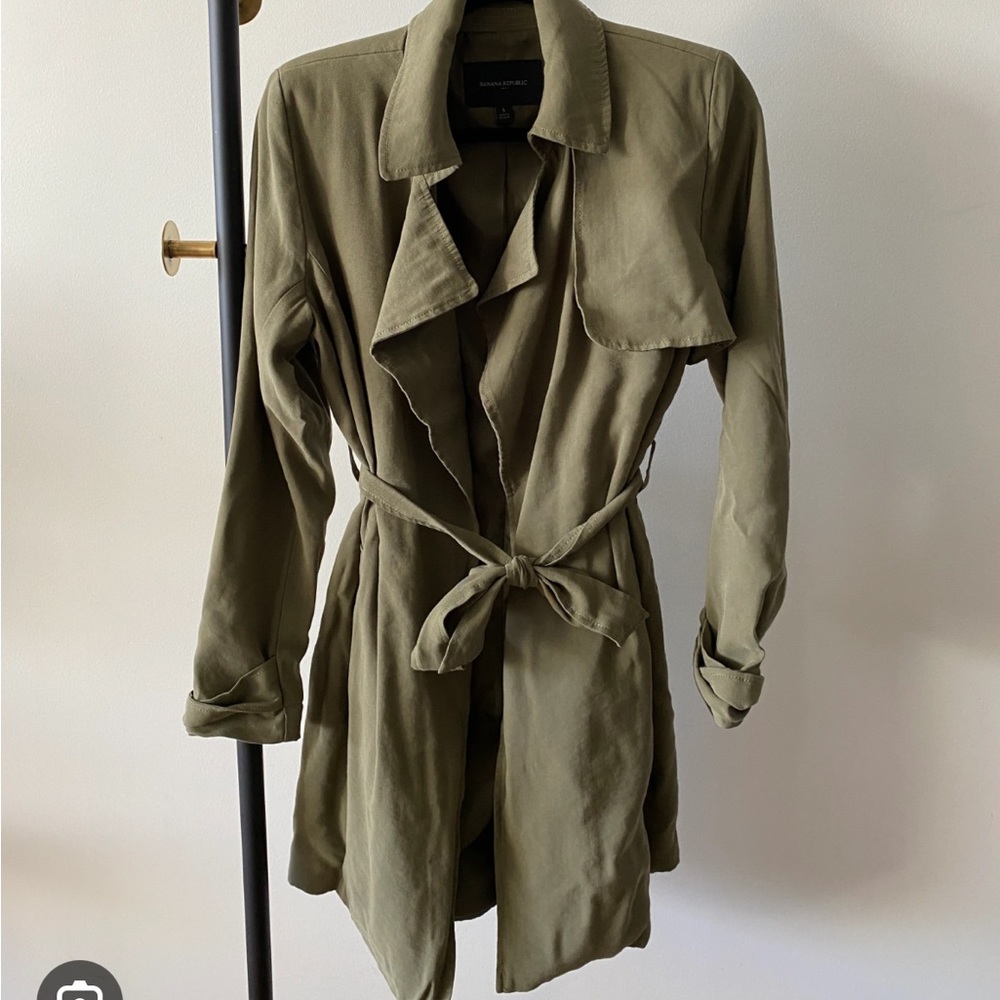 Banana Republic Wrap Trench Dress